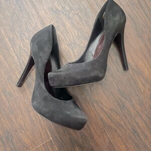 Suede Heels
